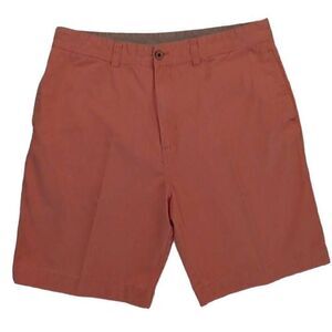 Caribbean Joe Flat Front Cotton Shorts Size Men's 38 Length 21" Chino Classic St
